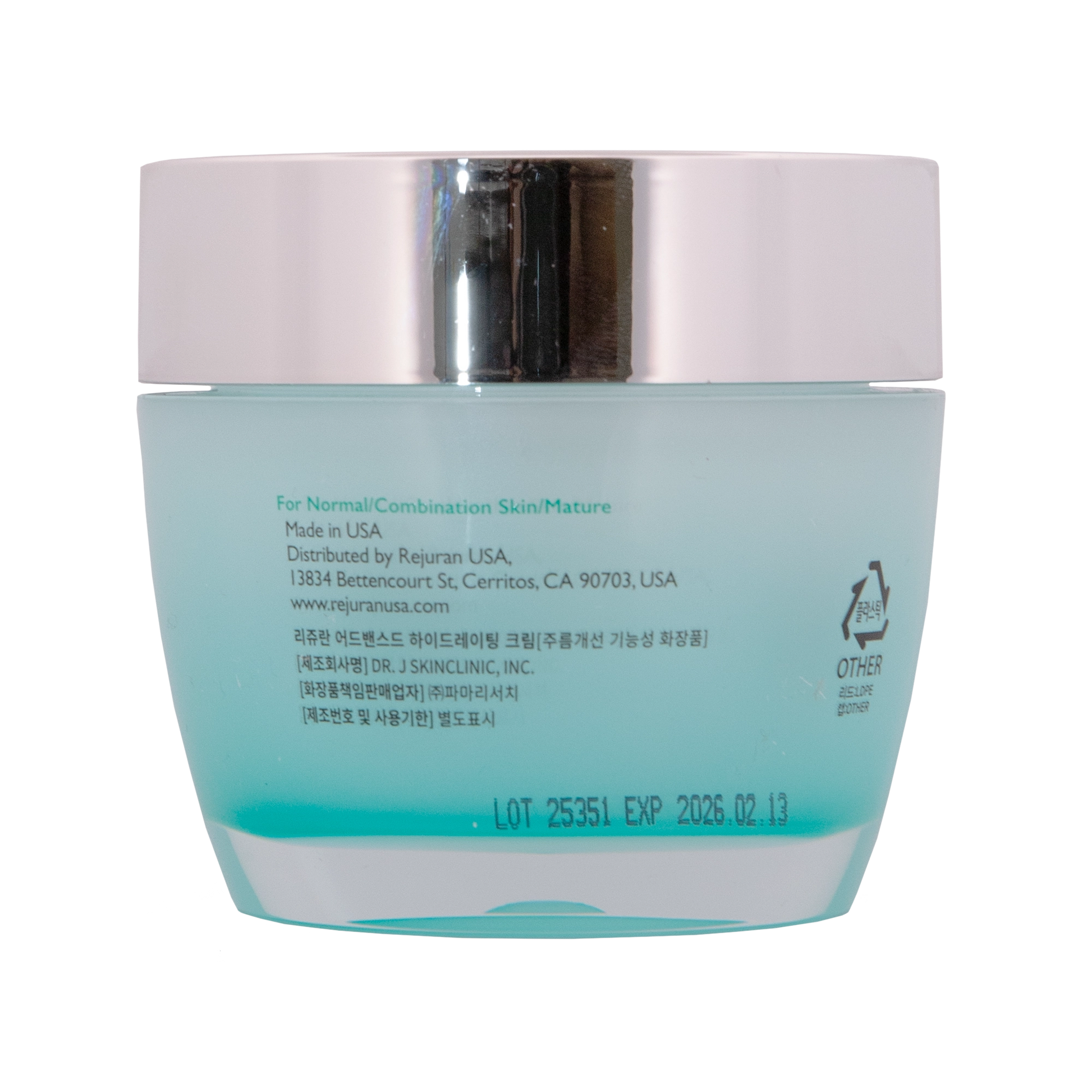Rejuran Advanced Hydrating Cream - Filler Lux
