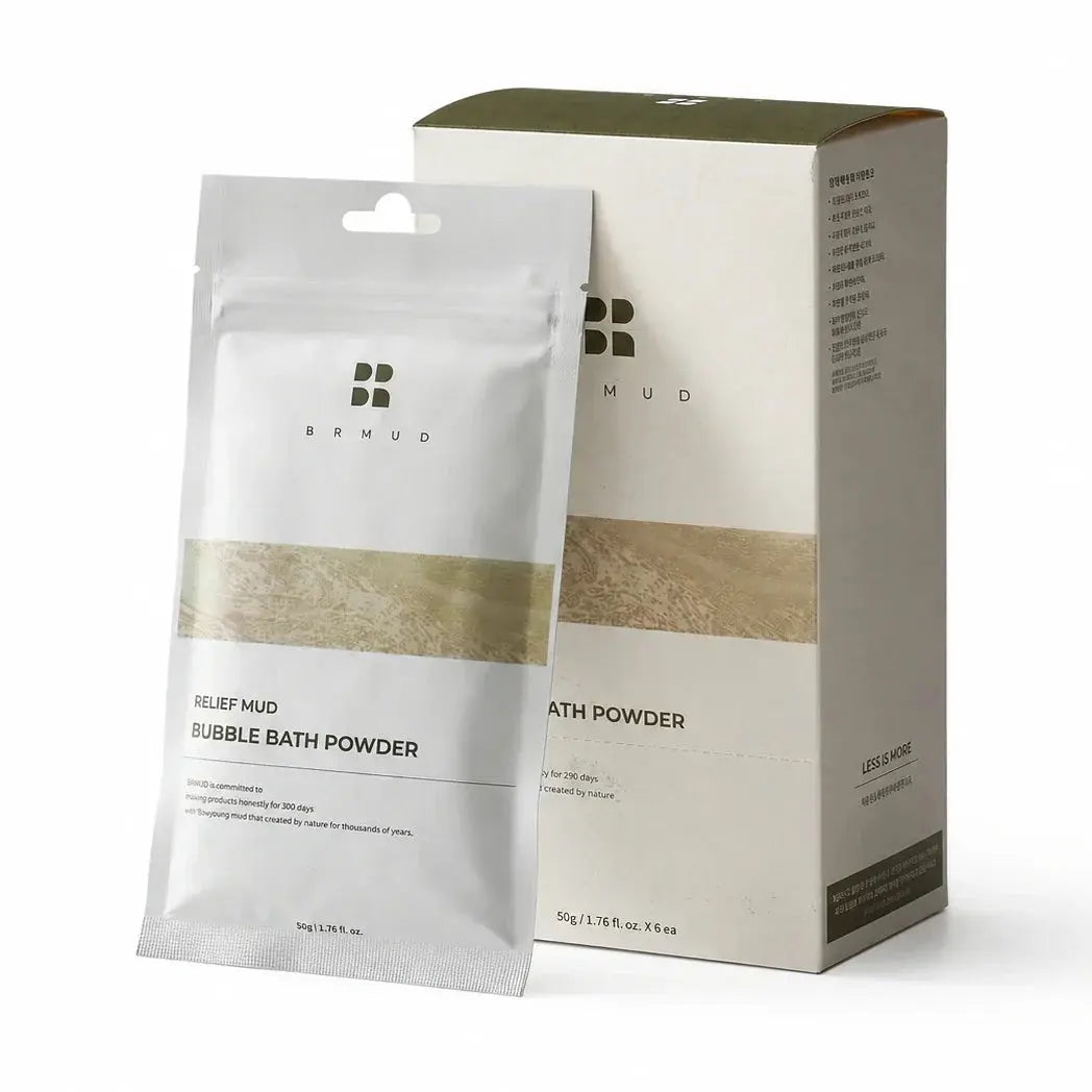 BRMUD Relief Mud Bubble Bath Powder BRMUD