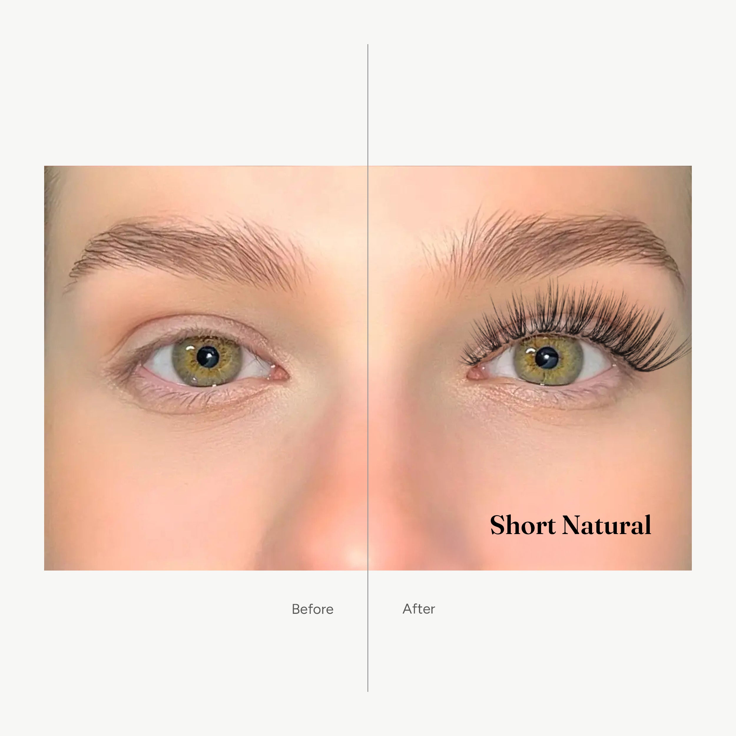 Short Natural False Eyelashes - Filler Lux