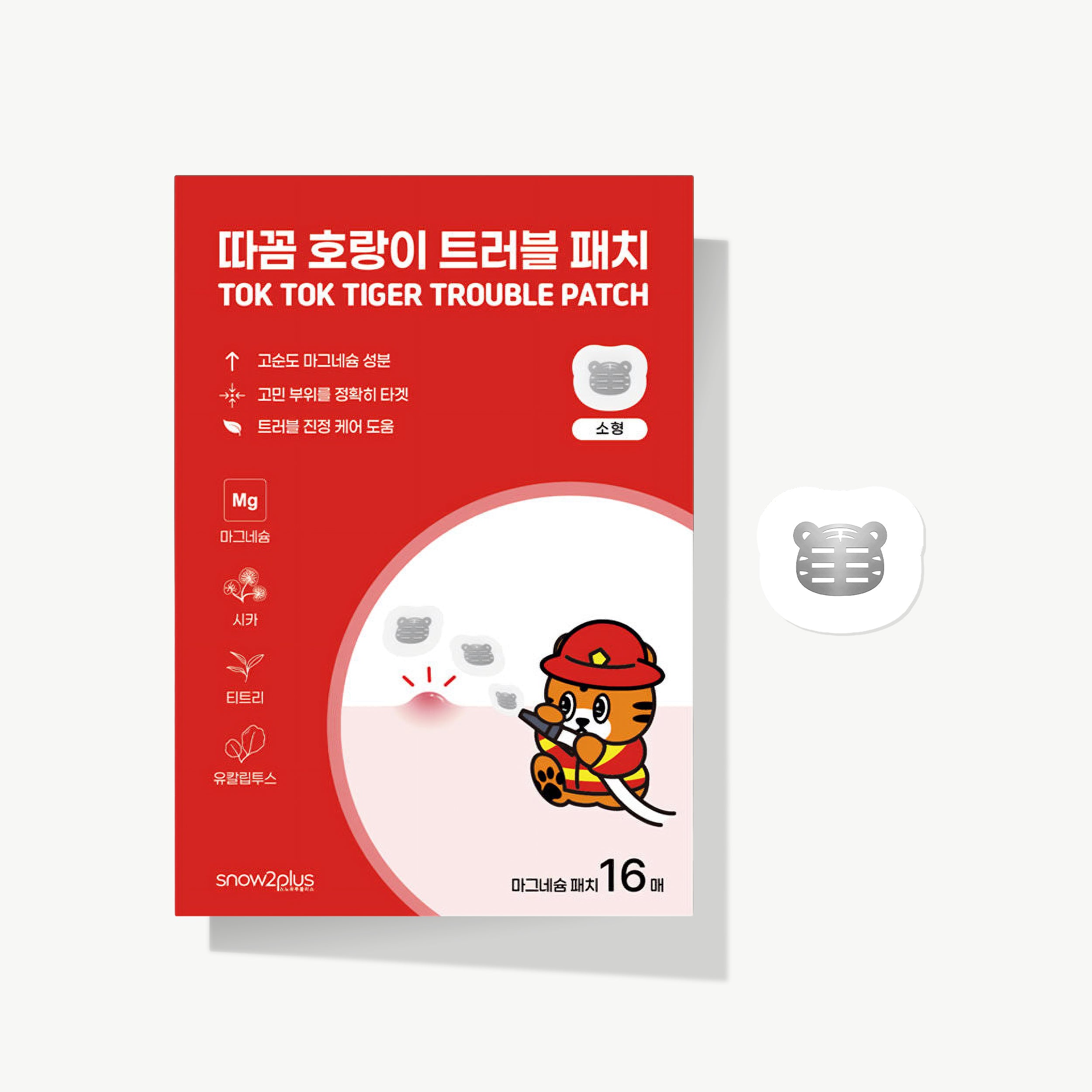 Tiger Trouble Patch Small