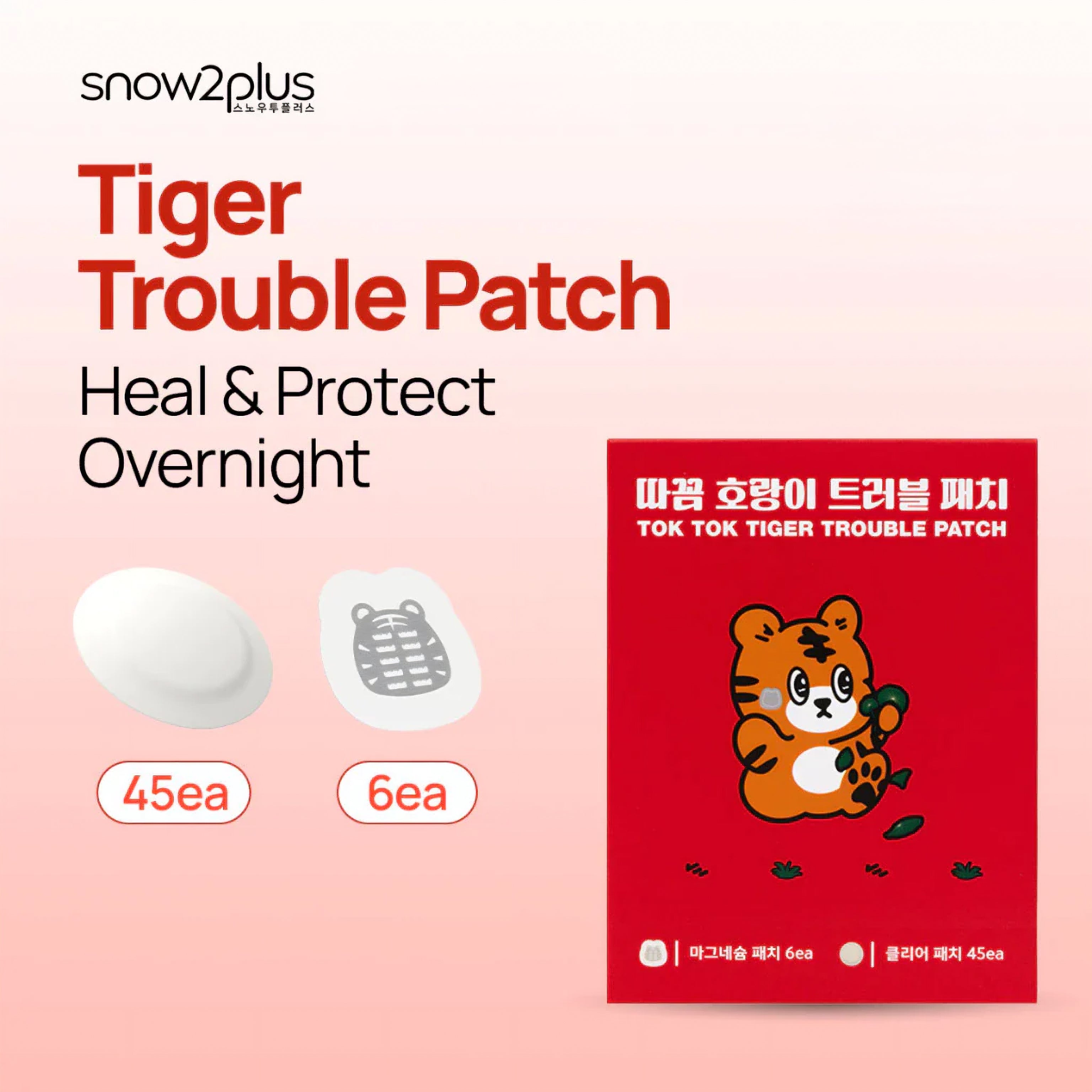 Tiger Trouble Patch Medium