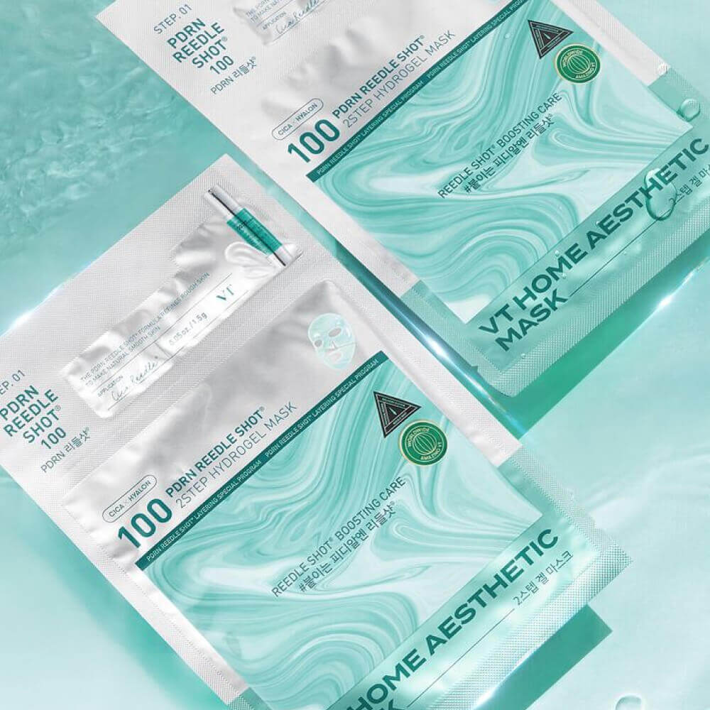 VT PDRN Reedle Shot 100 2 Step Hydrogel Mask