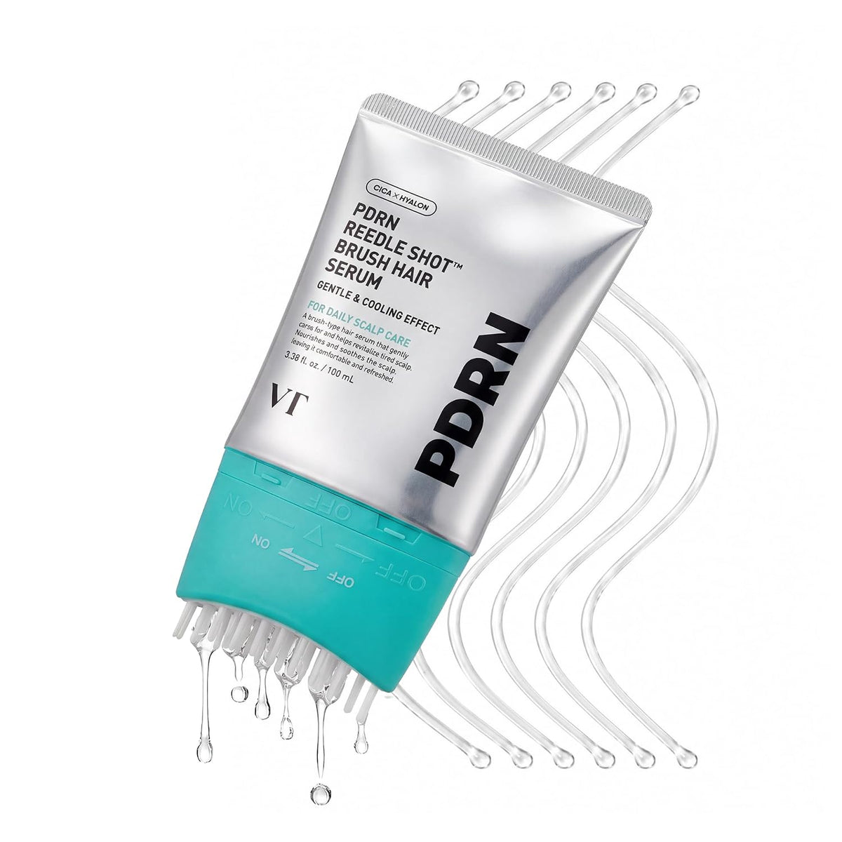 VT PDRN Reedle Shot Brush Hair Serum