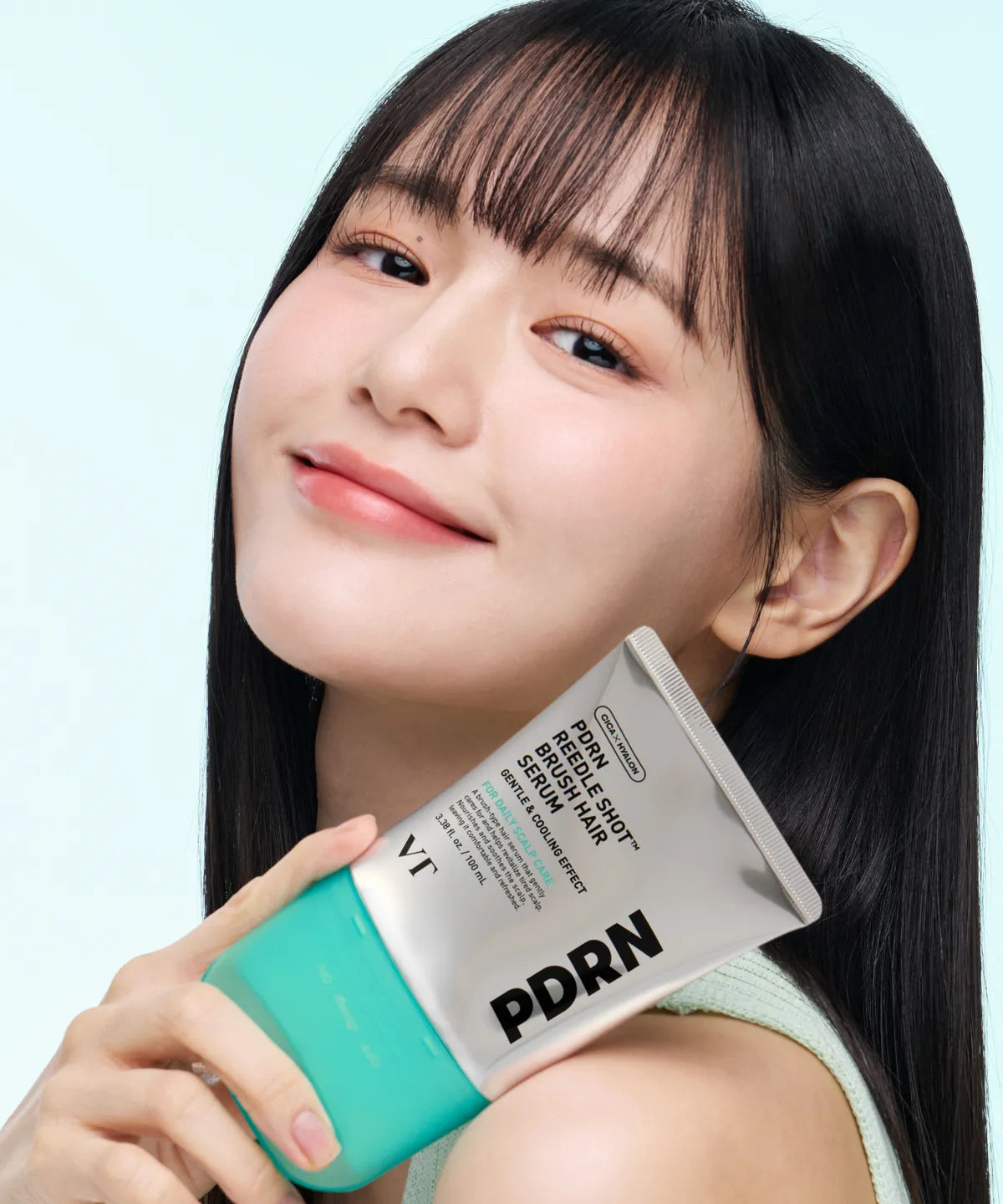 VT PDRN Reedle Shot Brush Hair Serum