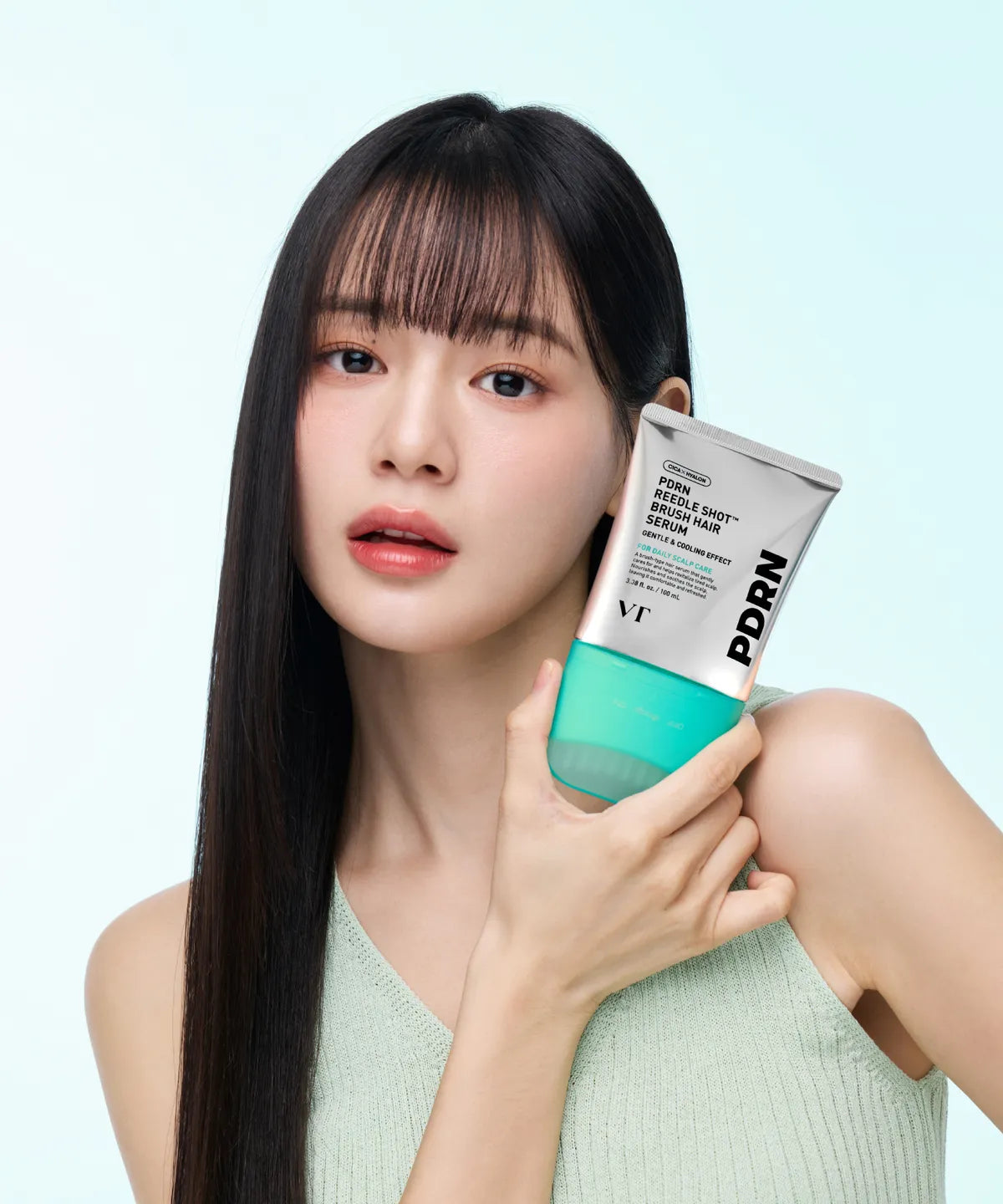 VT PDRN Reedle Shot Brush Hair Serum