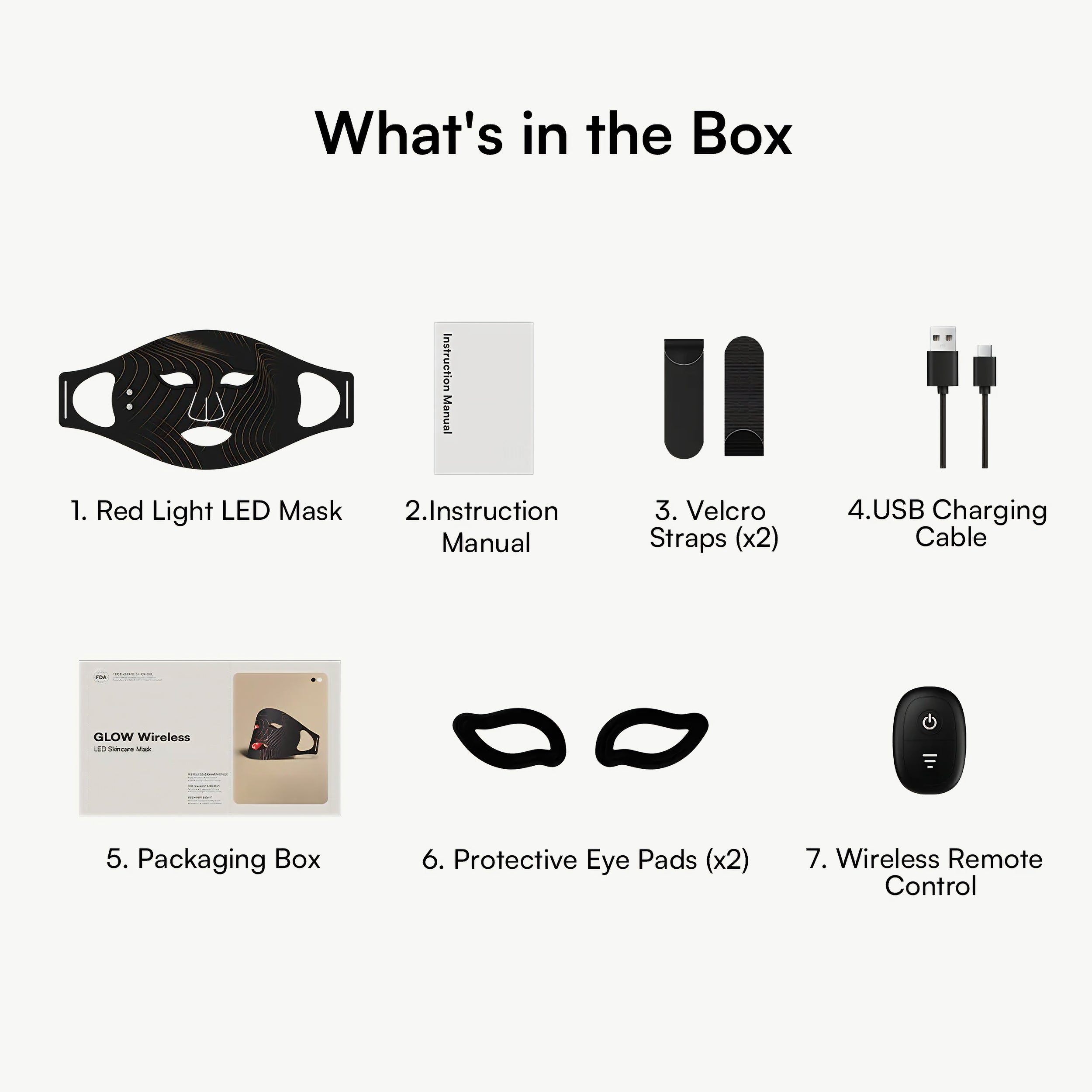 Wireless LED Light Therapy Mask
