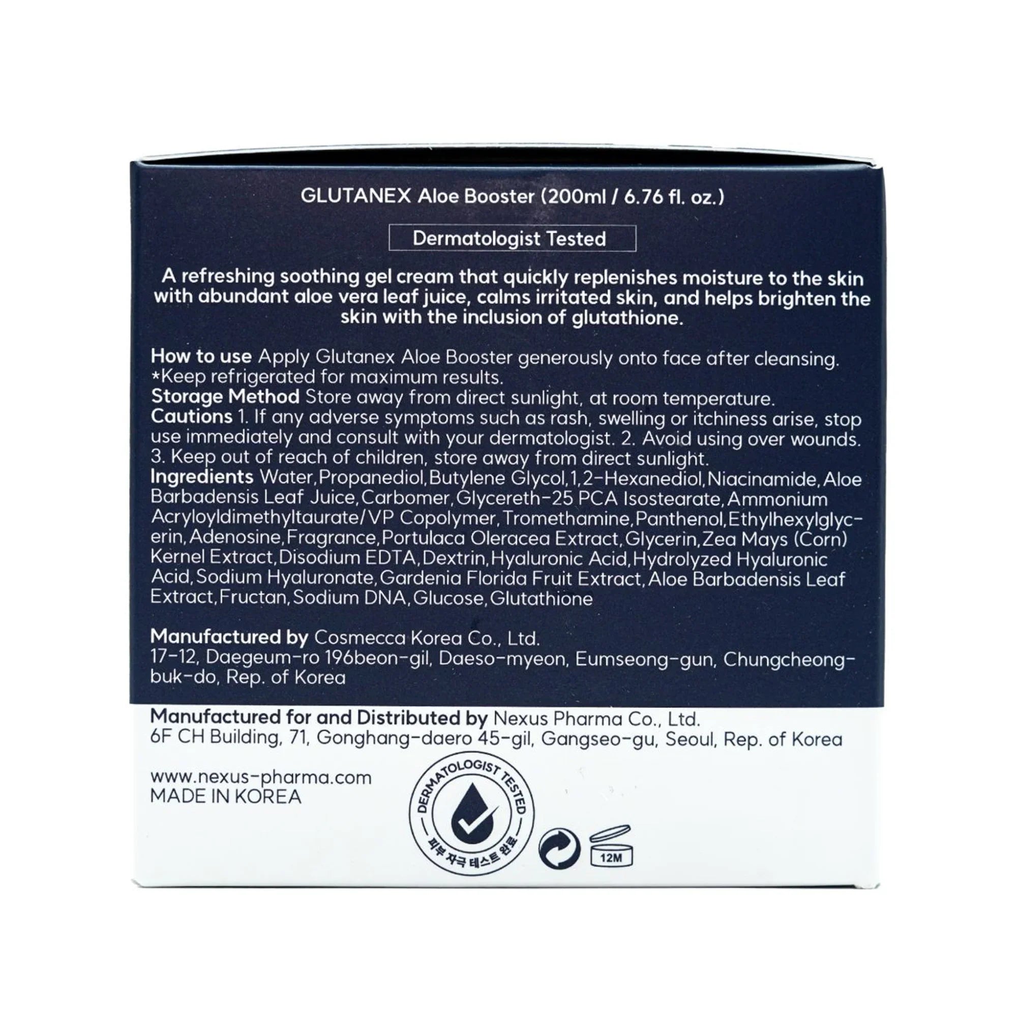 Aloe Booster Gel - Glutanex