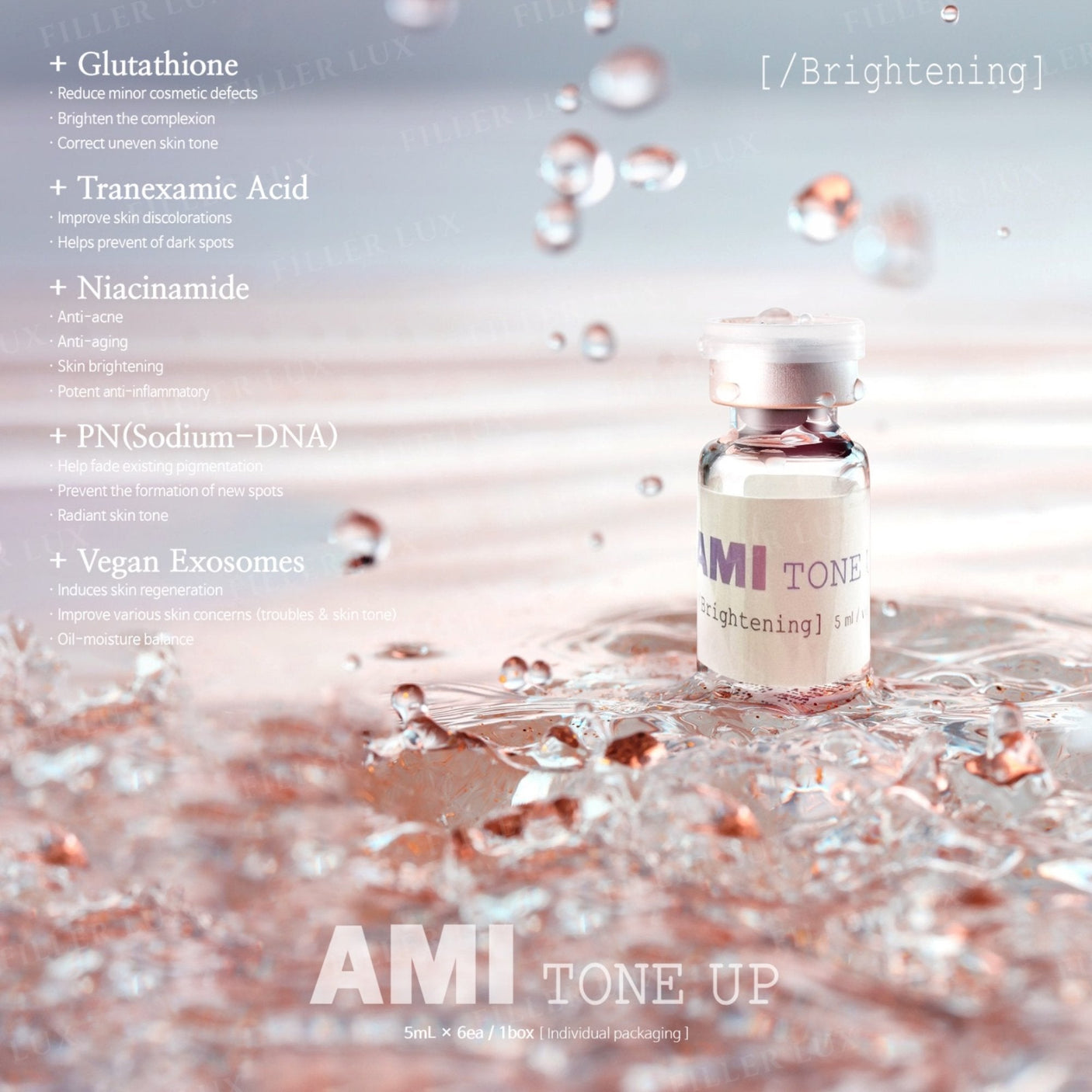 Ami Tone Up - Filler Lux™ - Mesotherapy - Quiver Medic