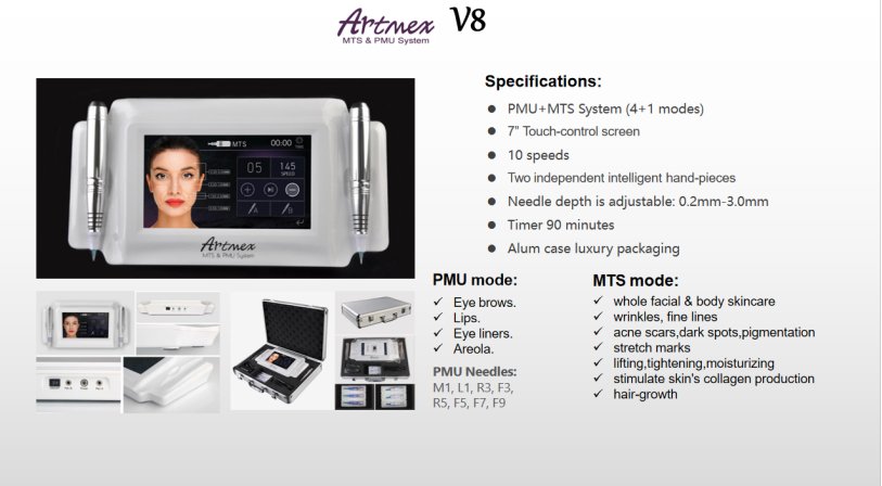 Artmex V8 Permanent Make Up Machine - Filler Lux™ - Medical Device - Dr. Pen