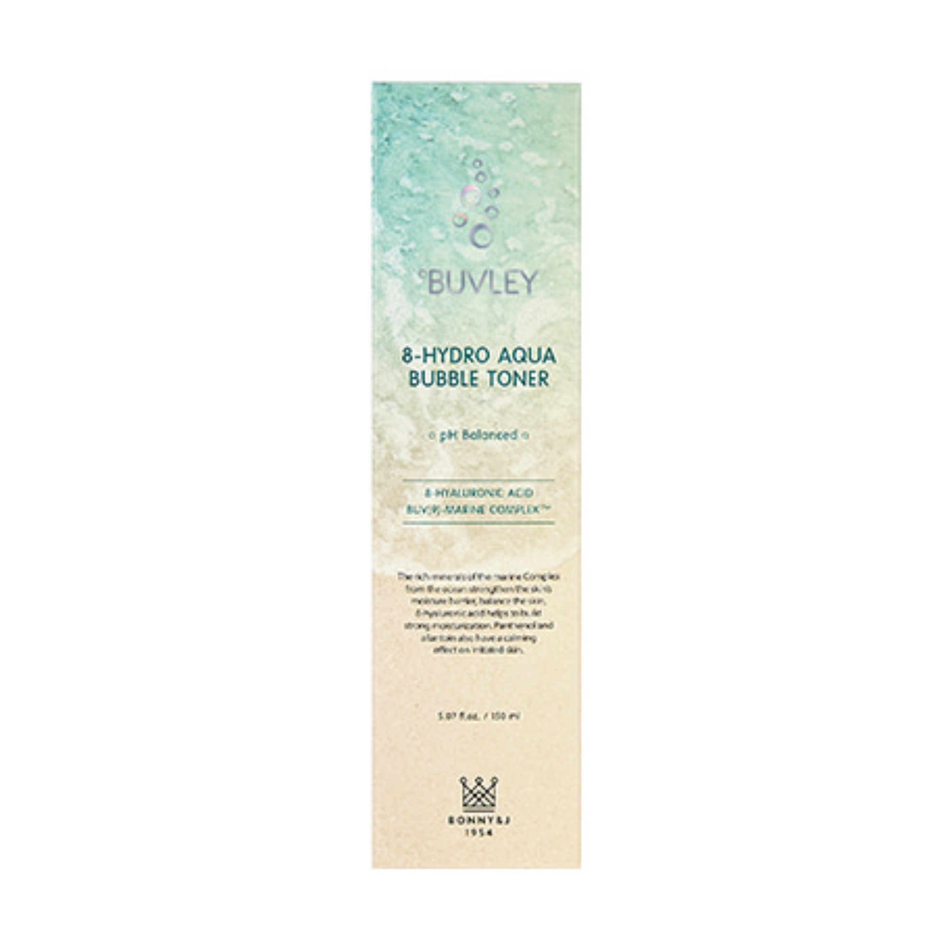Buvley 8-Hydro Aqua Bubble Toner - Filler Lux