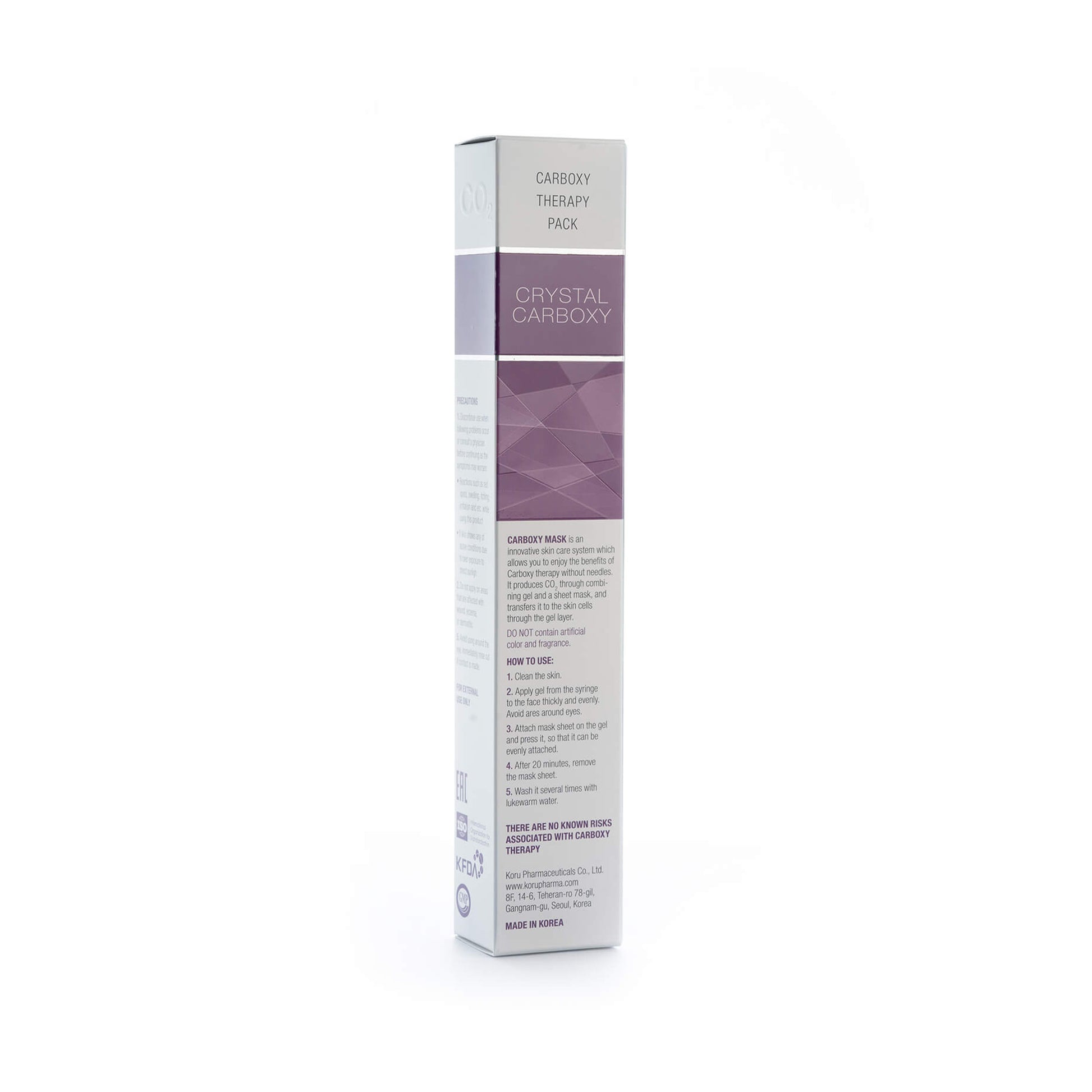 Crystal Carboxy CO2 Mask - Filler Lux