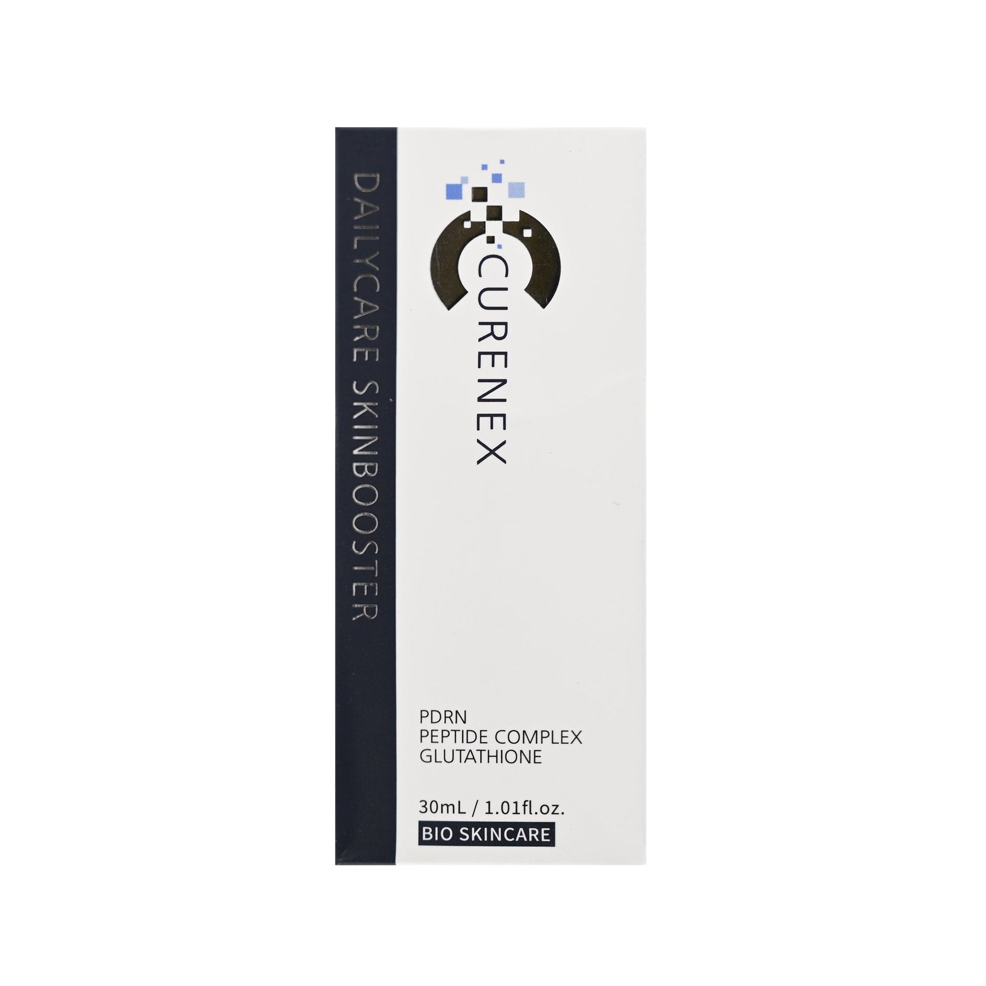 Curenex Daily Care Skin Booster Serum with Salmon DNA, Peptides, Glutathione. Curenex Daily Care Skin Booster Serum with Salmon DNA, Peptides, Glutathione.