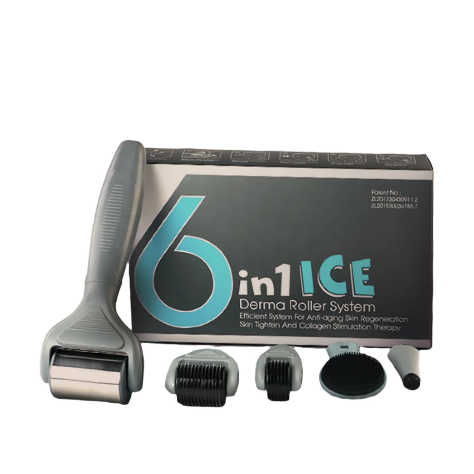 Derma Roller + Ice Roller 6 in 1 Kit 720 Microneedles - Filler Lux