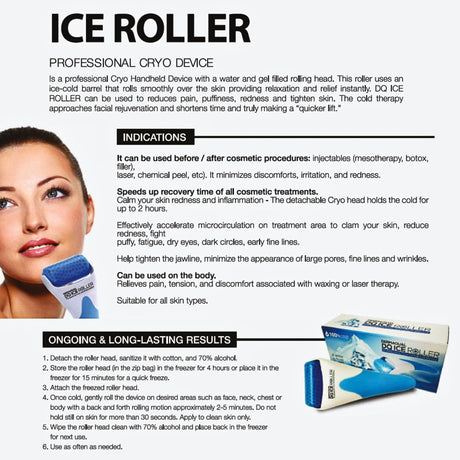 DQ Ice Roller - Filler Lux™ - Medical Device - Dermaqual