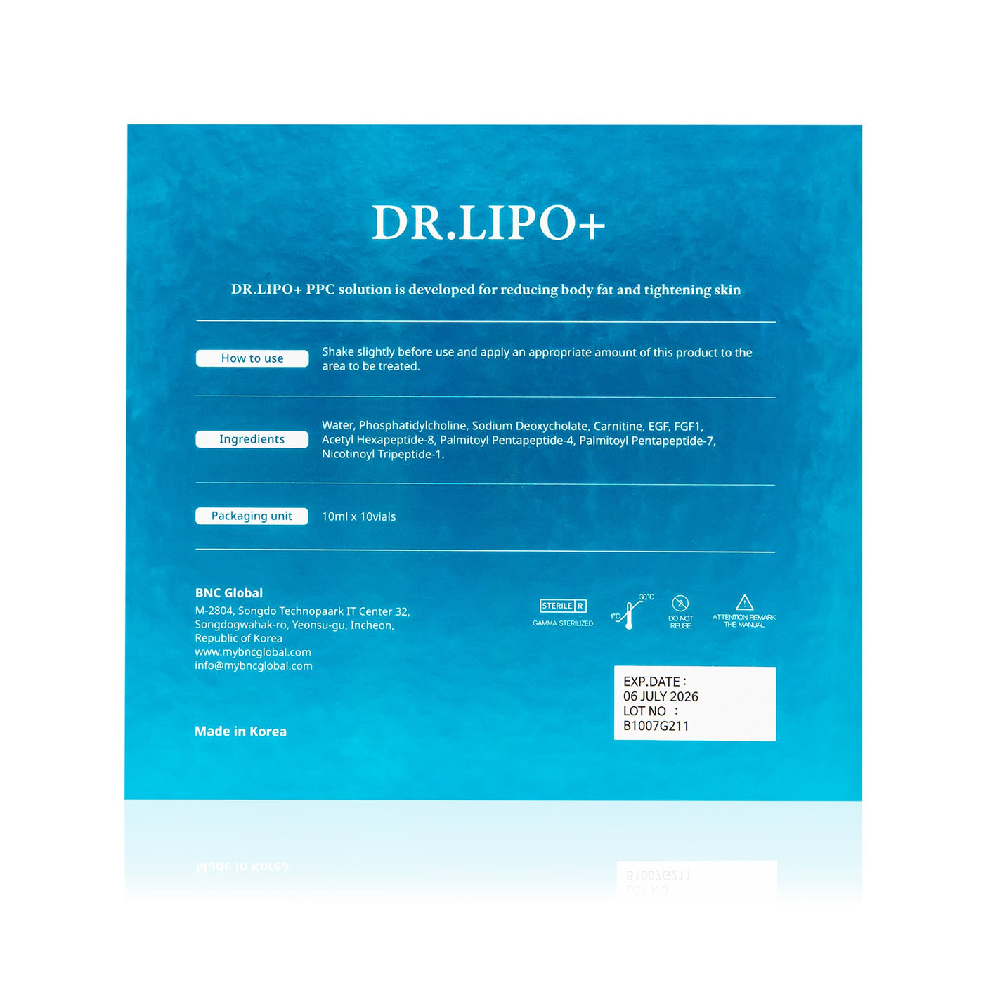 Dr. Lipo+ - Filler Lux™ - Lipolytics - BNC Global