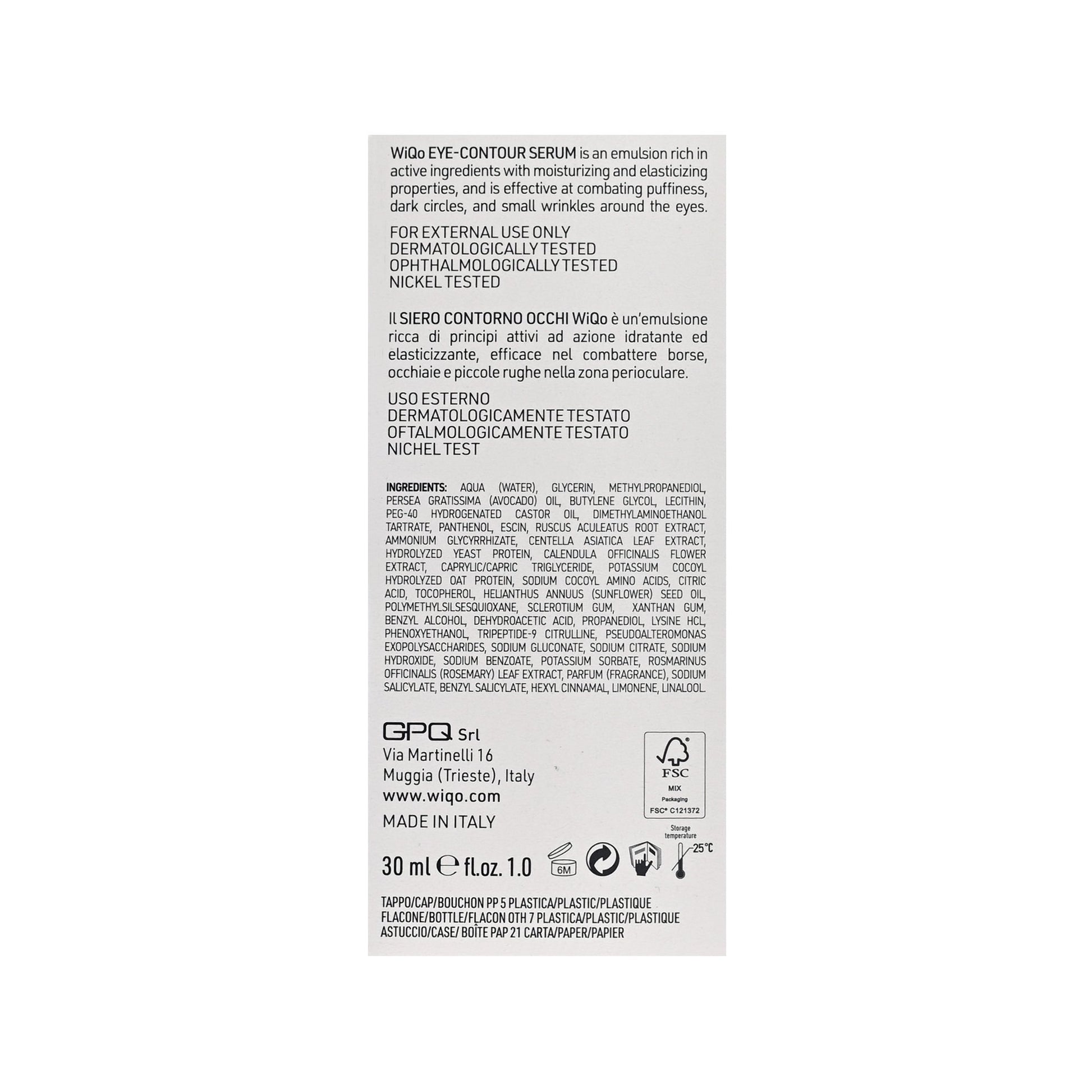Eye Contour Serum Anti-Puffiness - Filler Lux