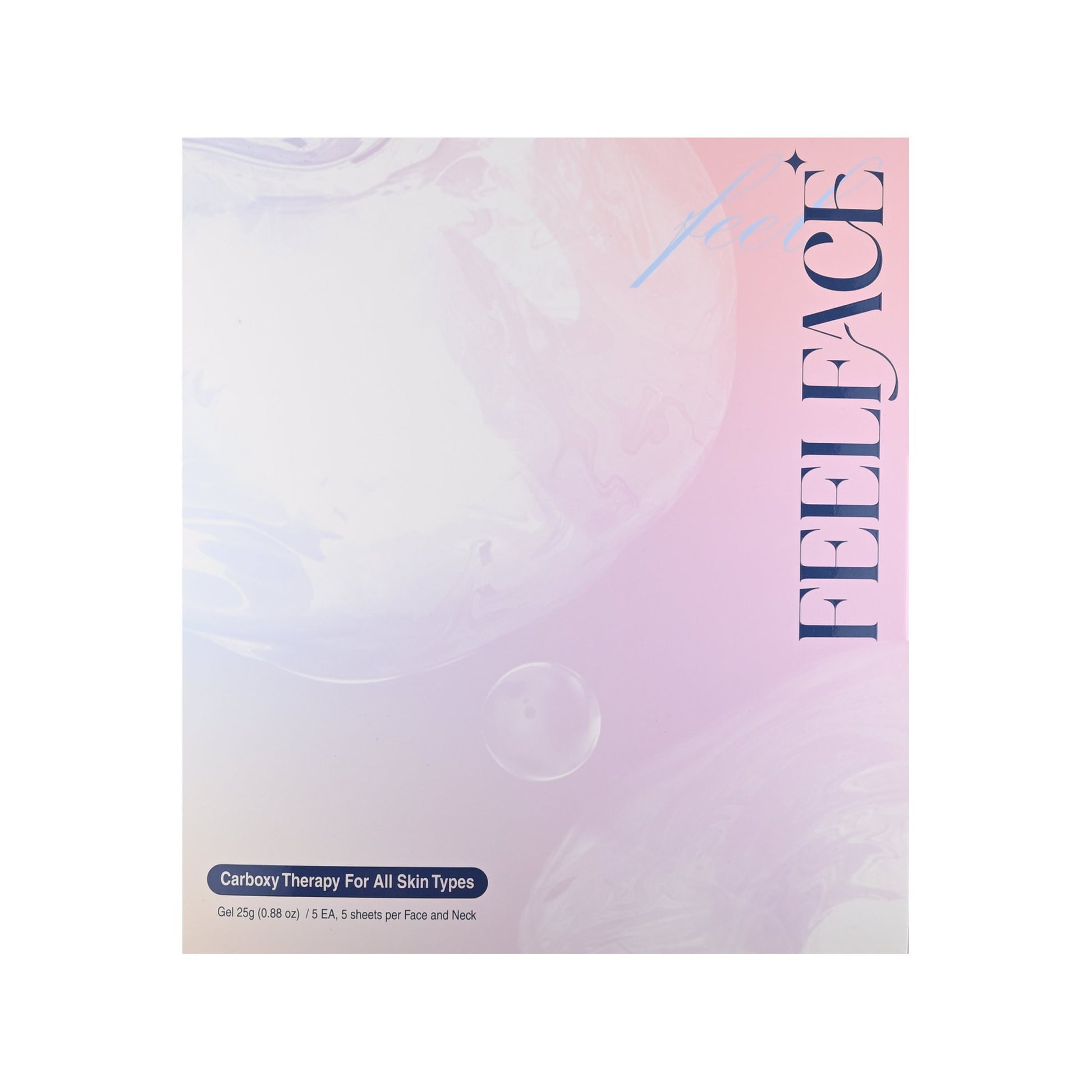 FeelFace Carboxy CO2 Gel Mask - Filler Lux