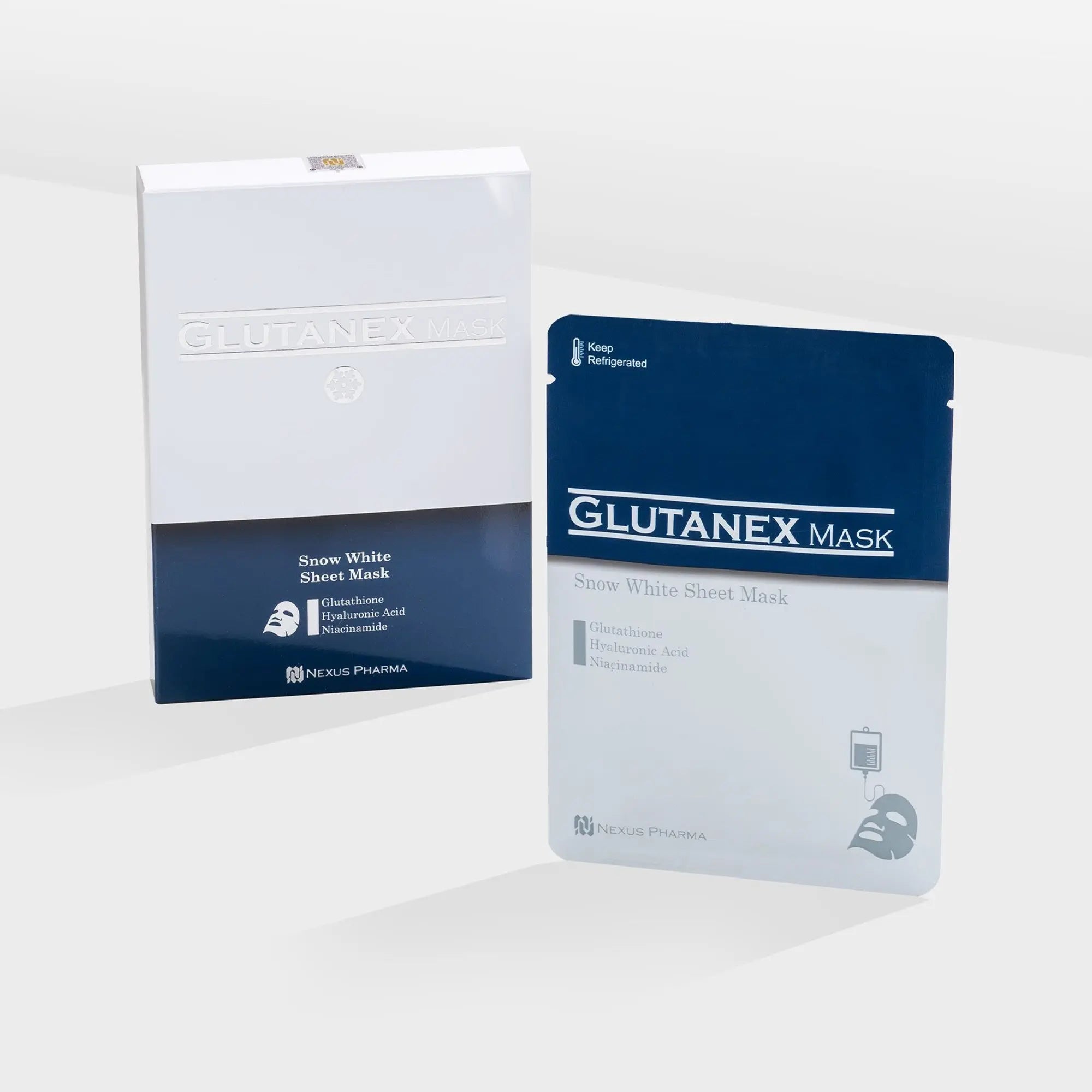 Glutanex Snow White Sheet Mask | Premium Skincare Selection at Filler Filler Lux Glutanex Snow White Sheet Mask | Premium Skincare Selection at Filler Filler Lux