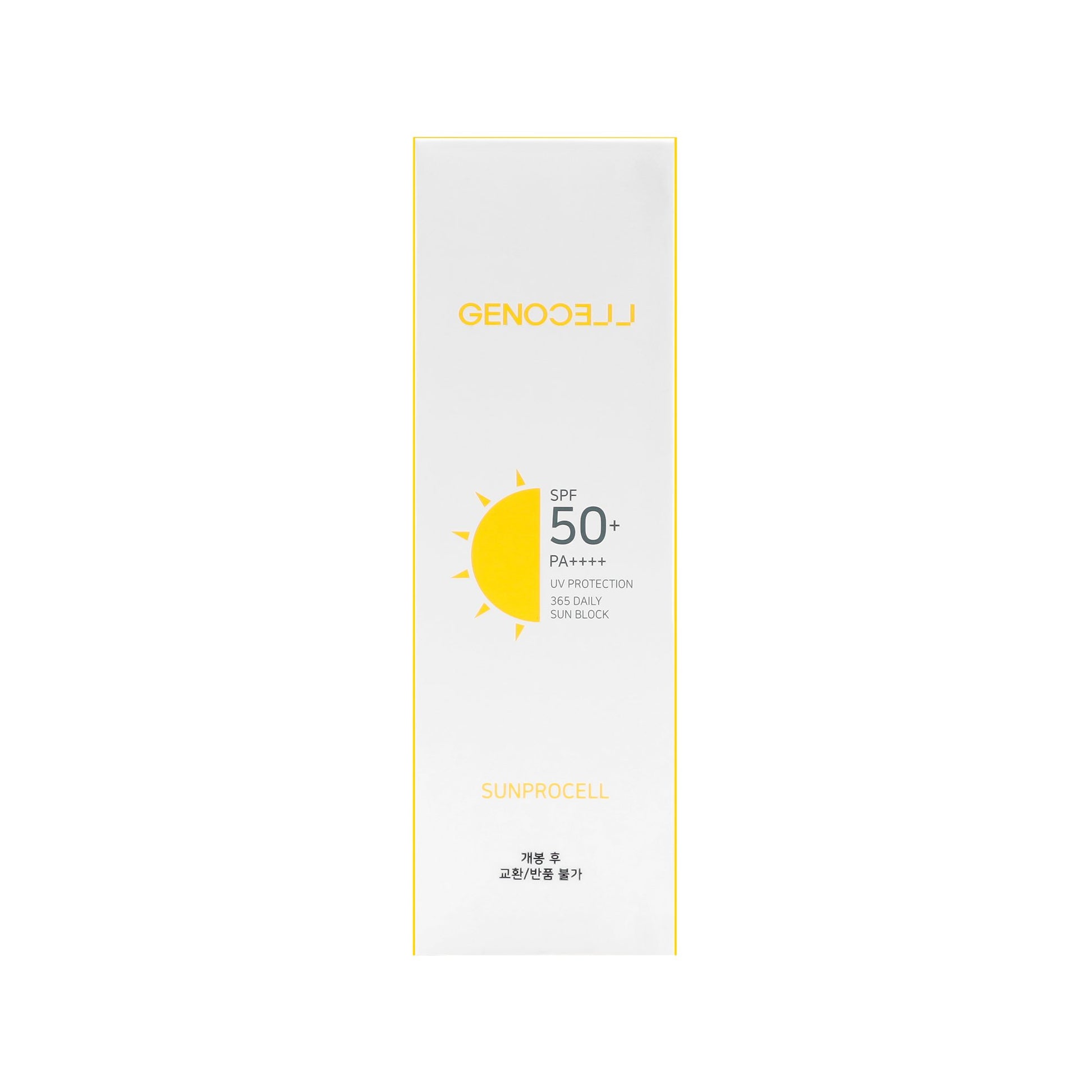 Genocell Sunprocell SPF 50+ - Filler Lux