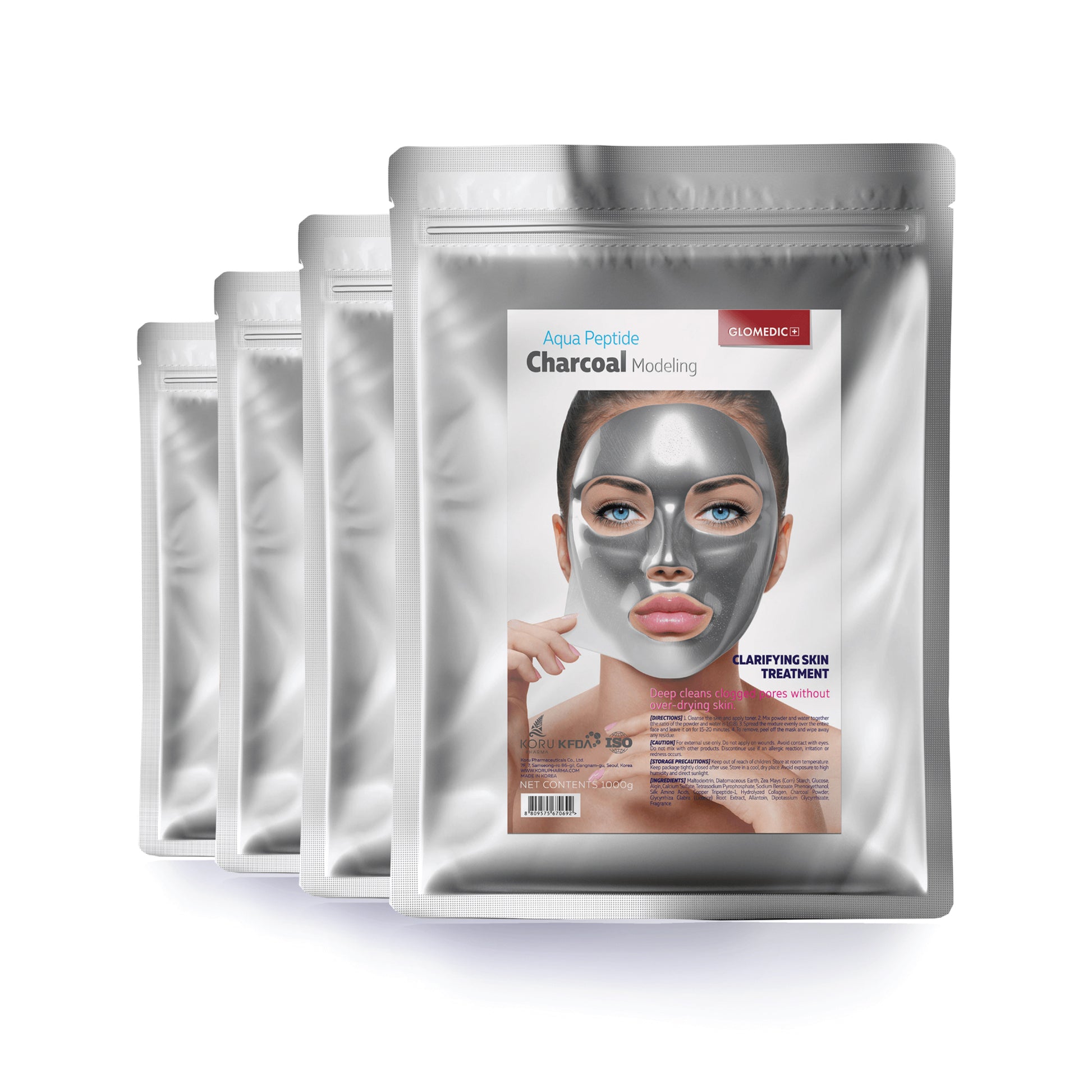 Glomedic Charcoal Alginate Mask - Filler Lux
