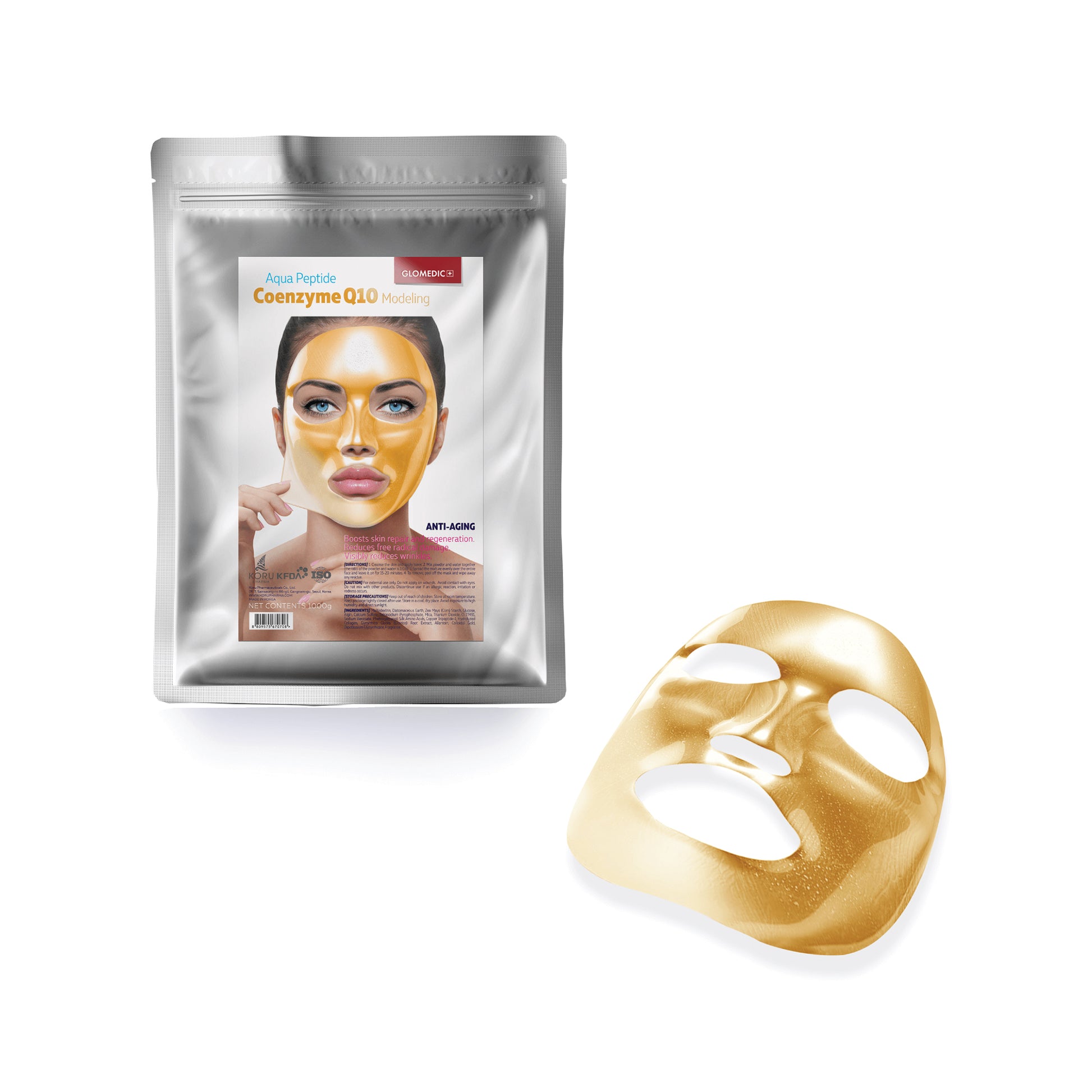 Glomedic Coenzyme Q10 Alginate Mask - Filler Lux