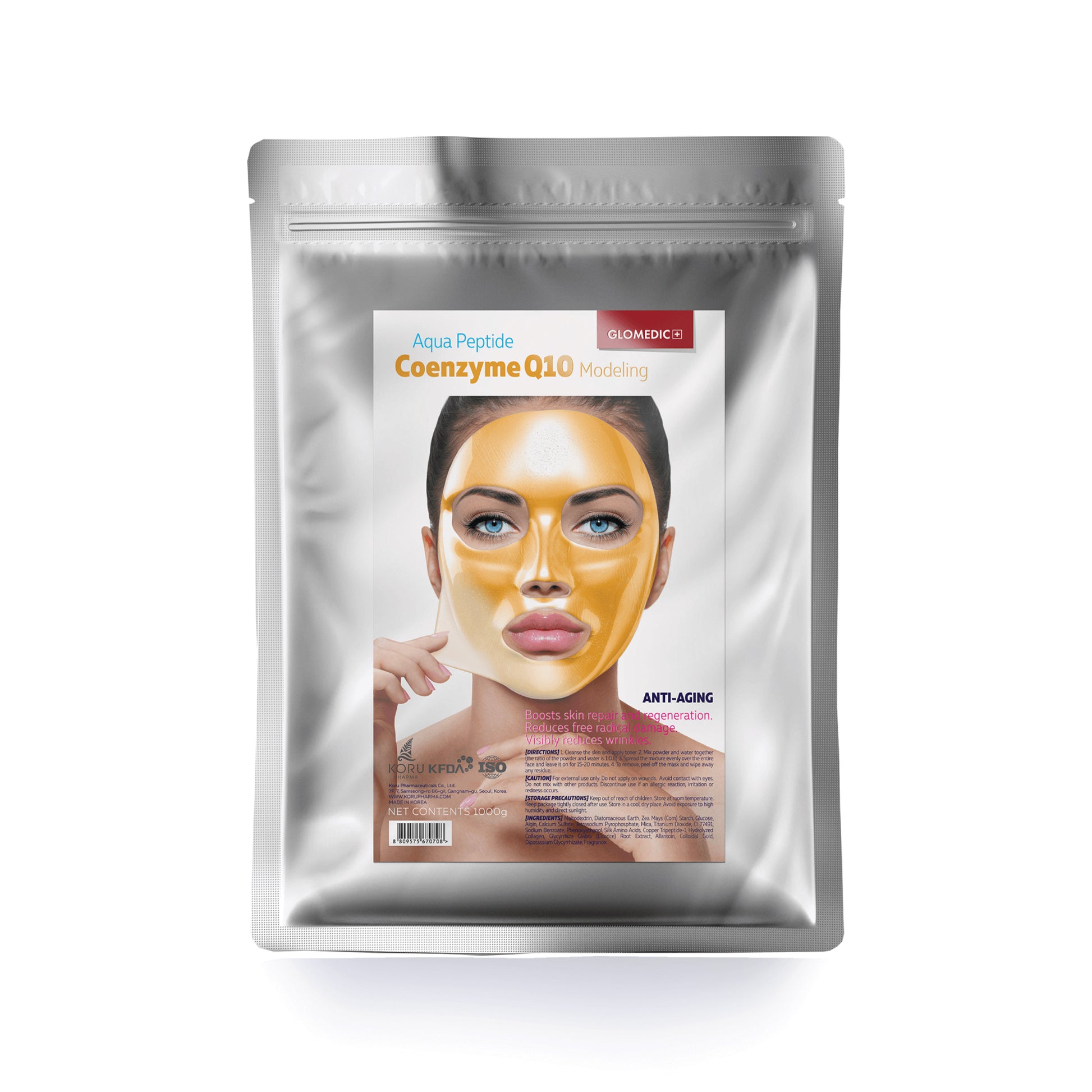 Glomedic Coenzyme Q10 Alginate Mask - Filler Lux