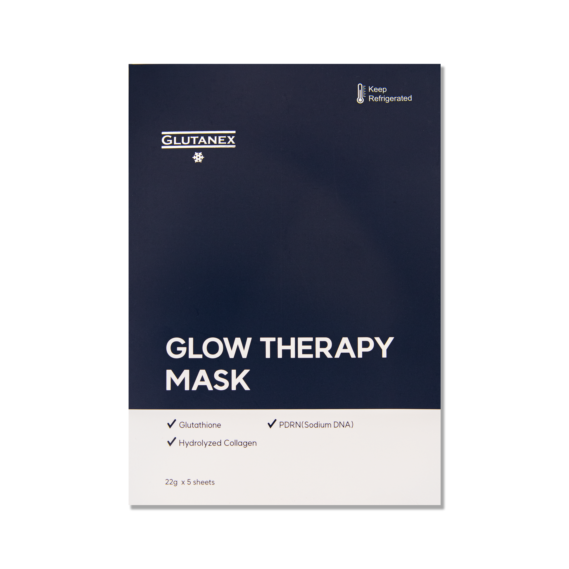 how long can glutathione be unrefrigerated Glutanex Glow Therapy Mask