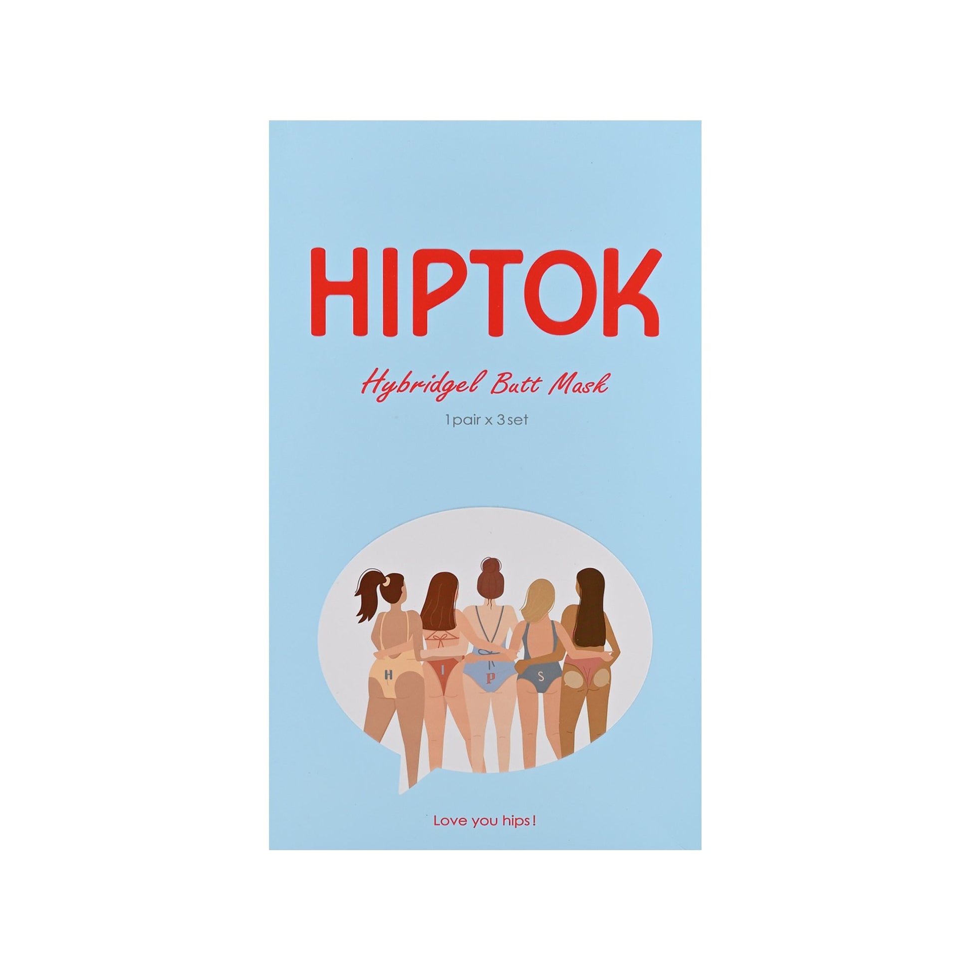 HipTok Hybridgel Butt Mask - Filler Lux