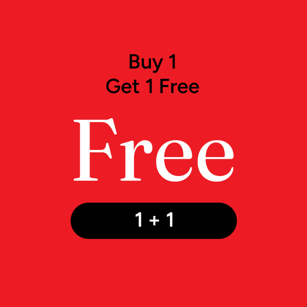 Buy 1 Get 1 Free