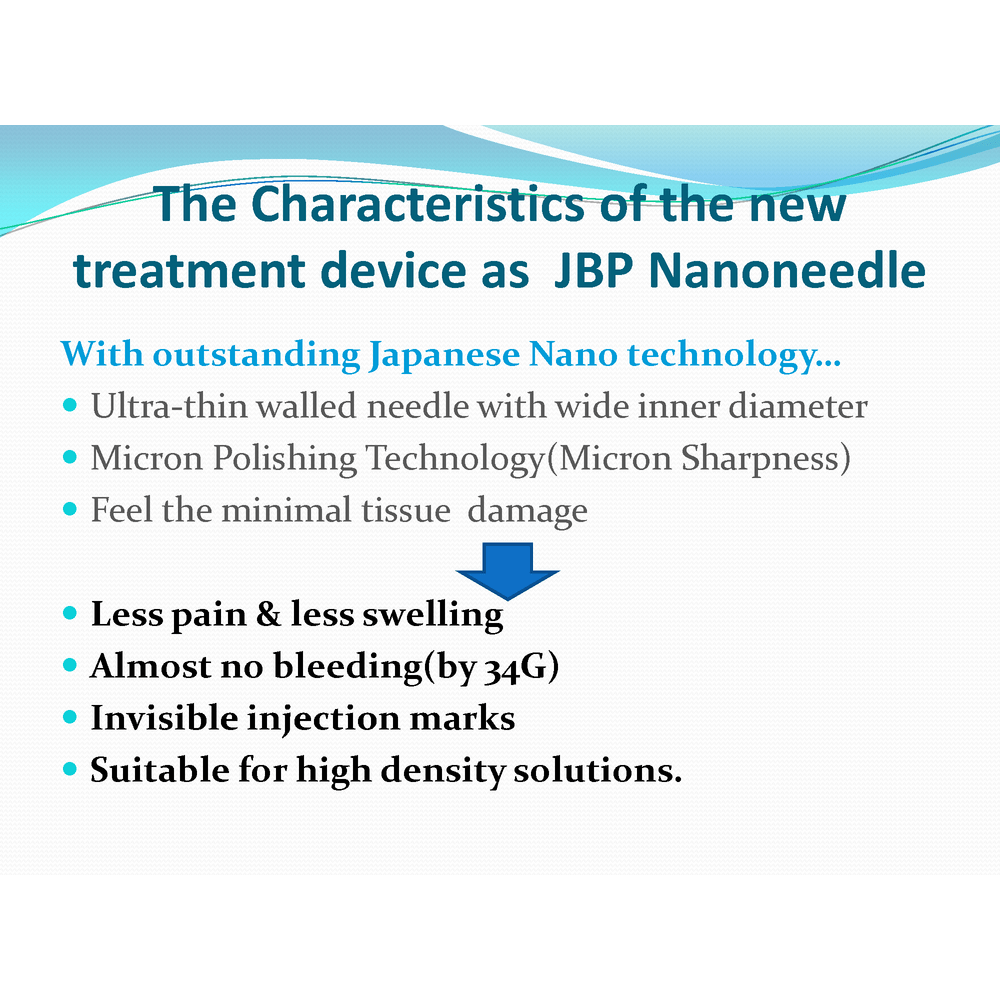 JBP Nanoneedle Premier - Filler Lux™ - Needles - Japan Bio Products Co., Ltd.