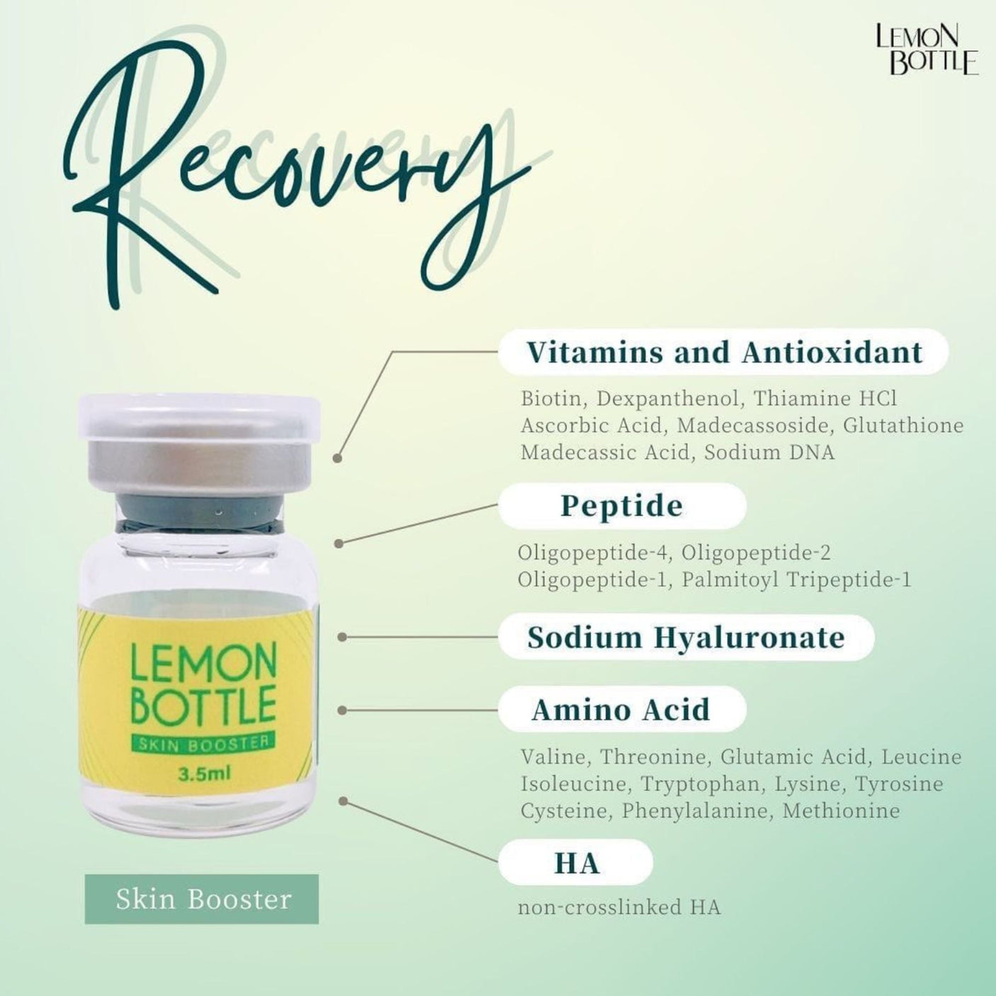 Lemon Bottle Skin Booster - Filler Lux™ - Mesotherapy - Filler Lux USA