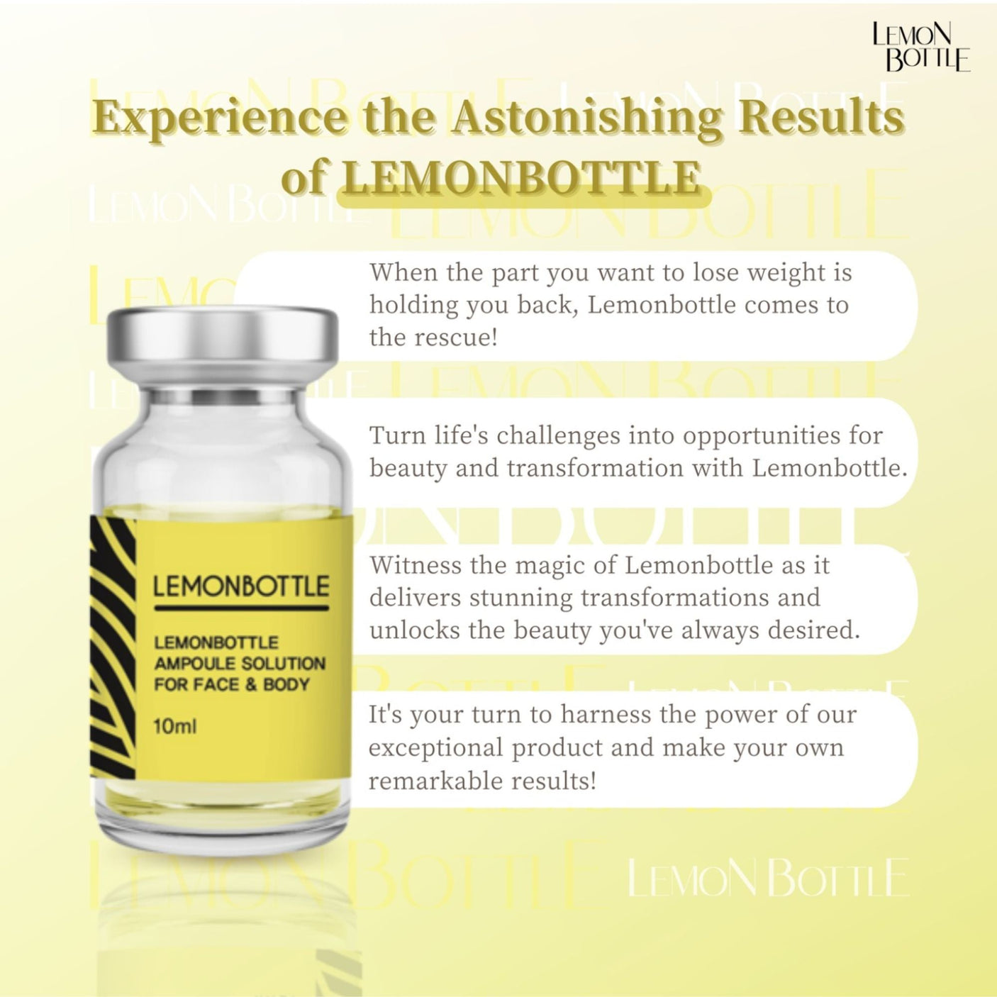 Lemonbottle Lipolysis Solution - Filler Lux™ - Lipolytic - Janytree Inc