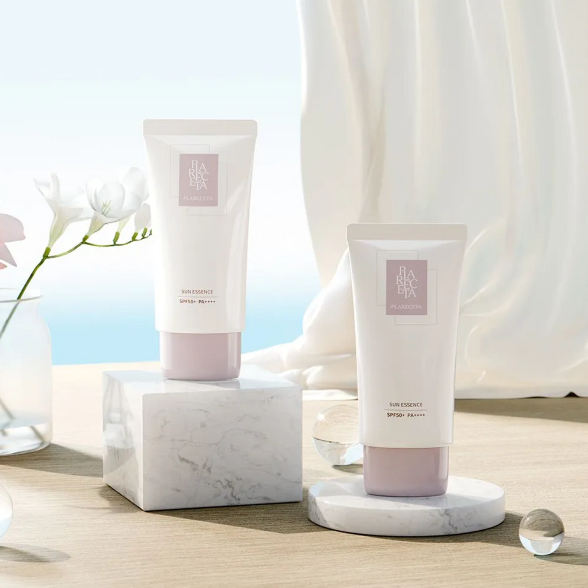 Plareceta Firming Sun Essence SPF50+ - Filler Lux