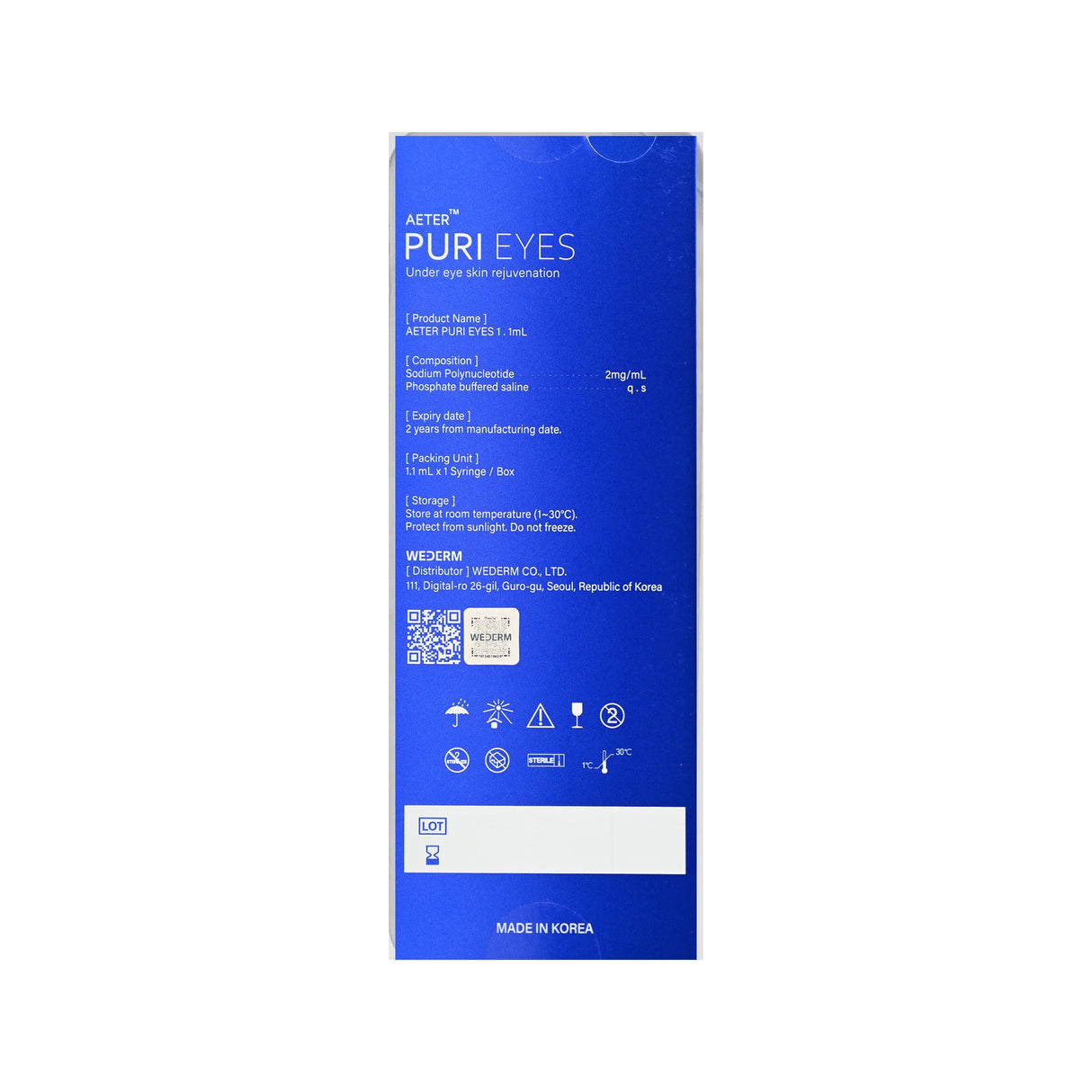 Puri Eyes Rejuvenation - Filler Lux™ - Aeter