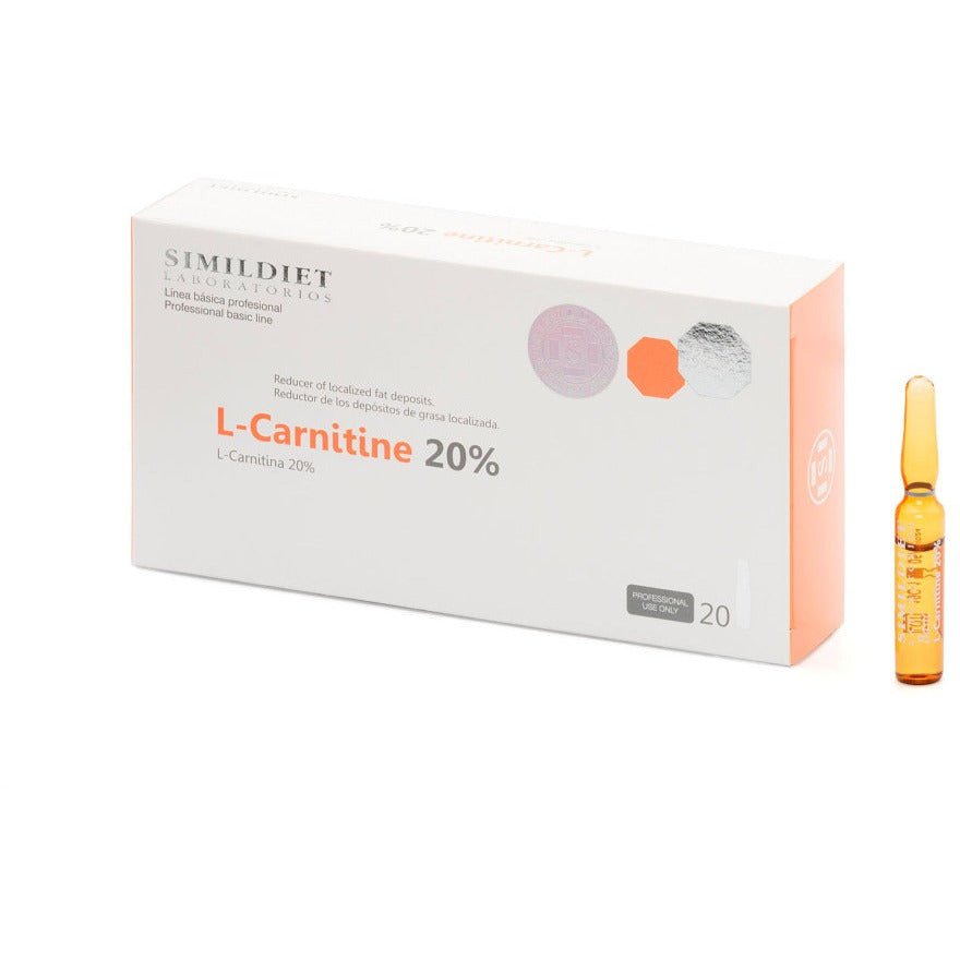 Simildiet Basic L-Carnitine (20 Ampoules x 2mL) - Filler Lux™ - Mesotherapy - Simildiet Laboratorios