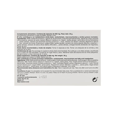 Simildiet Bhioerba 1 HB Capsules - Filler Lux