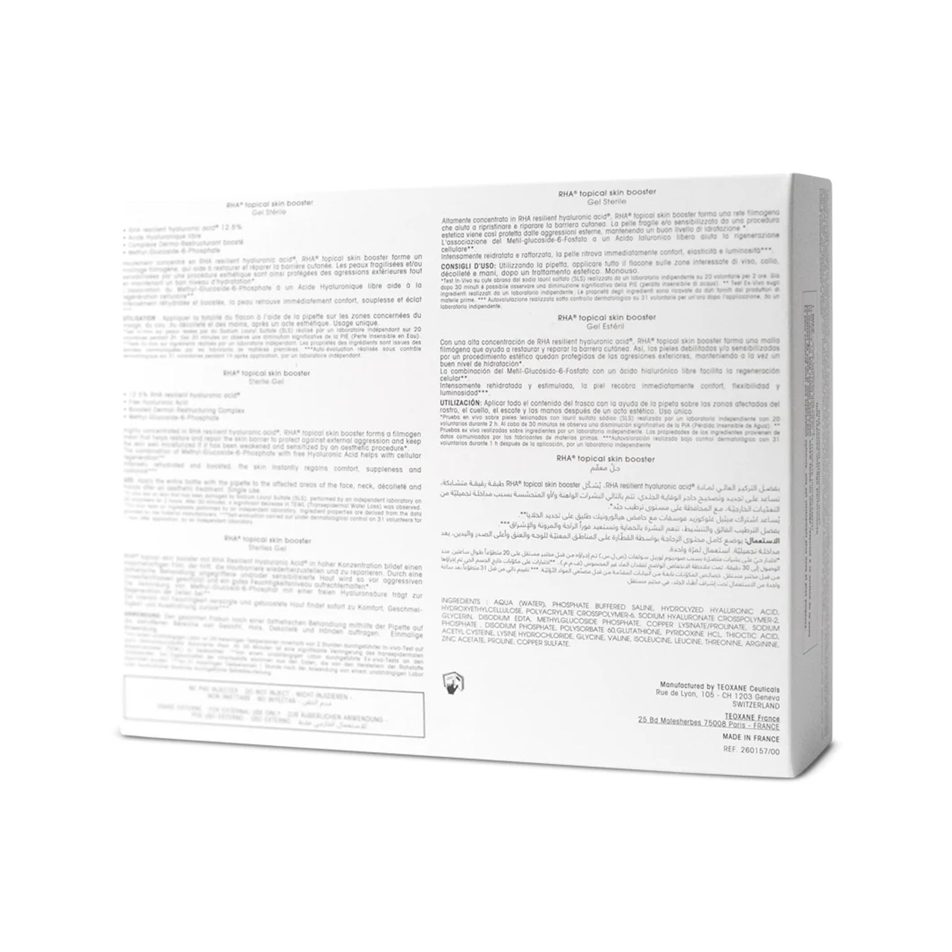 Teoxane RHA Topical Skin Booster - Filler Lux